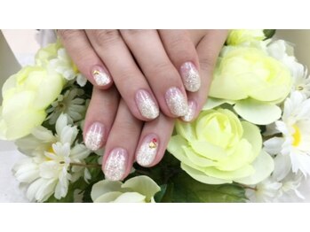 プルミエ ネイル(Premier Nail)/シルバーラメグラデーション☆