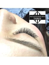 ネイルアンドまつげエクステ専門サロン スリー(THREE)/上つけ放題