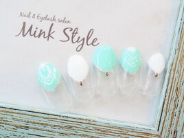 変形フレンチネイル