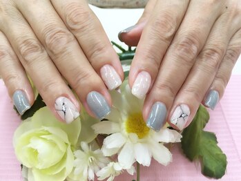 プルミエ ネイル(Premier Nail)/サンドカラー大理石