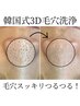 【顧客様満足度No.1】韓国式3D毛穴洗浄◆潤い艶肌パック付き¥9000