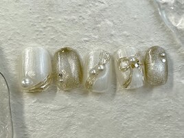 リボンネイル【¥8800】