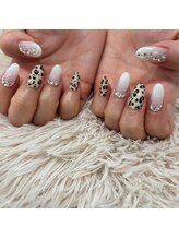 ネイルアンドアイラッシュヴィーナ ゆめタウン廿日市店 (Nail&EyeLash Vina)/ヒョウ柄ネイル