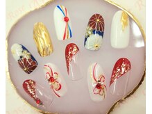 ネイルサロンアンドネイルスクールアートローズ 町田店(Art Rose)/和装にピッタリネイル