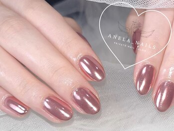 アネラ ネイルズ(Anela_nails)/ミラーネイル