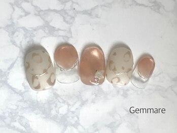 大人レオパードネイル