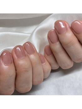 リノネイル(Lino Nail)/ワンカラー/ショートネイル