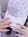 小花柄×レース