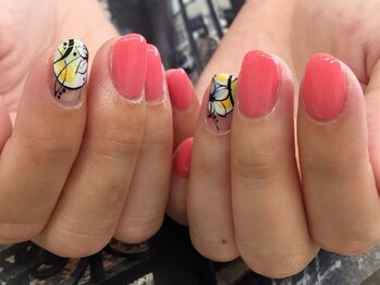 アドネイル(aD nail)/アート2本クーポン使用