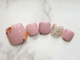 ≪FOOT≫両親指アート