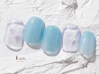 ジェミーネイル エビス(Jemiy nail ebisu)/クリアブルーハート6005yen