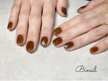 ビネイル(Binail)/ボルドーネイル