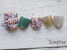 シンプリー ネイルアンドアイラッシュ 祖師谷大蔵店(Simpliee Nail&Eyelash)/フットネイル