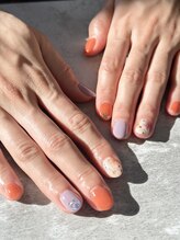 リンネ(Rinne)/インク風フラワー