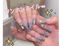 大人気定番♪ワンホンnail