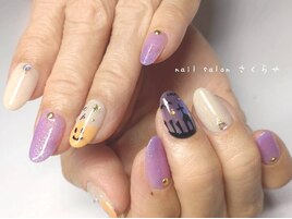 大人のハロウィンネイル♪