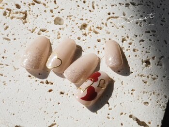 ネイルクローゼット(Nail Closet)/2月 Monthly Design