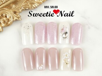スウィーティーネイル あべのキューズタウン店(Sweetie Nail)/【ハンド】定額アートコース １