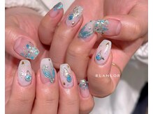 人魚しっぽネイル