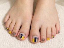 リッカオウチネイル(Lycka)の雰囲気（フットデザイン/ご希望あればLINEでご連絡ください）