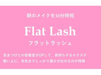 ティーラッシュ(T lash)/マツエク【フラットラッシュ】