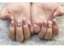 ラブネイル(LOVE NAIL)/★ベイビーブーマーネイル★