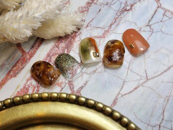 ネイル ラグーン 大泉学園(nail Lagoon)/定額M べっ甲ネイル