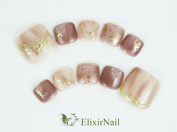 エリクサーネイル 池袋(Elixir Nail)/フットやり放題/クーポン使用