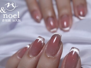 ノエル(Noel)/チークネイル×マグネットグラデ