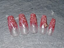 ユウコネイルズアンドエステティック ラ デェス(Yuko Nails & Esthetic La Deesse)/フラッシュグラデ（長さ出し）