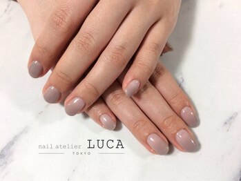 ネイルアトリエルカ(nail atelier LUCA)/S-36 大人上品グレージュグラデ