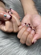 ビューティーサロンフルール(fleur)/フレンチネイル¥5,500