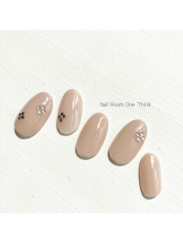 ネイルルームワンサード(Nail Room One Third)/One Third Bコース　¥8,600