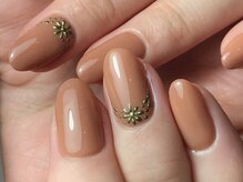 ミーナネイル(miinanail)/手描きフラワーネイル