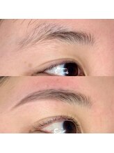 ノズ(NOZ)/アイブロウBeforeAfter