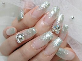 ラメグラデーション