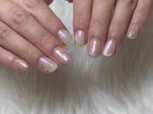 ケードット(K.)/紫ネイル