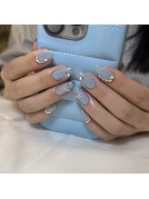 ニコ(nico+)/ビジューネイル☆