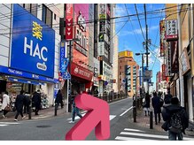 まつげパーマ専門店VeryLash横浜2号店パリジェンヌ/アイブロウ【3月中旬～（予定）】 /★道案内2