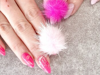 ピンクネイル