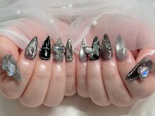 ロワ バイ ジョアアンジェ(Roi by joieange)/Y2K/平成ネイル/蝶ネイル