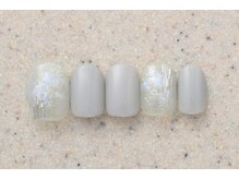 ネイルサロンプリッシュ 横浜店(prish)/6000円　ニュアンス　透明感