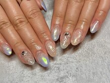 レアレアネイル(Lealeanail)/【パラジェル】マーメイドネイル