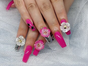 アート×パーツ☆ハイビスカス