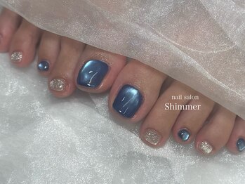 シマー(Shimmer)/フットサマーガラスマグネット