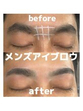 バーバーミキ 塚本(BARBER MIKI)/アーチ眉