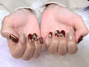 ダリア(Dahlia)/12月度定額デザインBコース