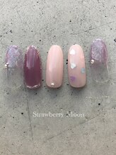 サロンストロベリームーン(Salon Strawberry Moon)/ハートネイル