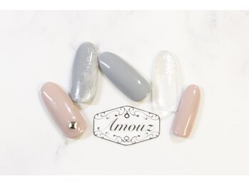 アモウズ(Amouz)/定額【テーマ:冬ネイル】4