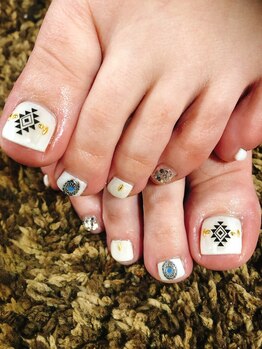 ブーケラテ(bouquet latte)/ボヘミアンfoot